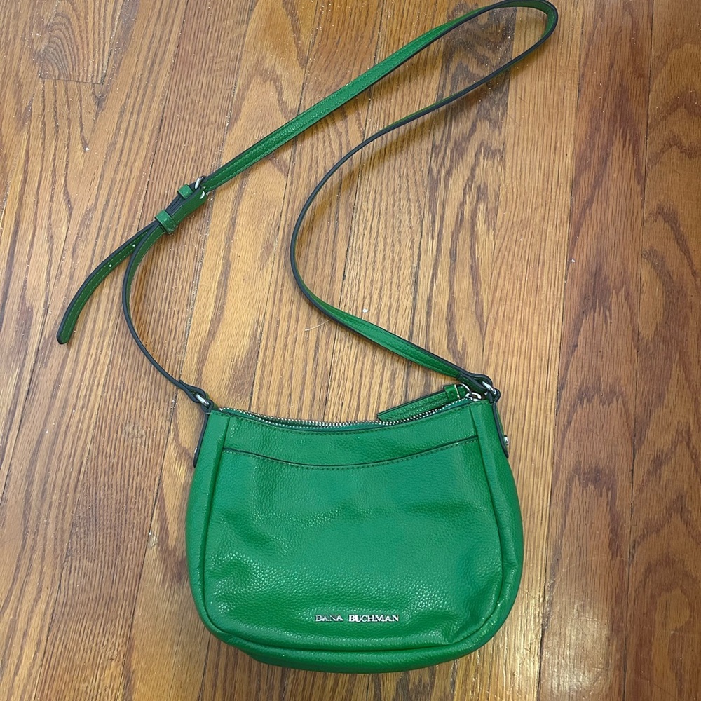 Dana Buchman Green Crossbody Bag